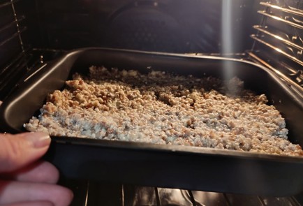 Фото шага рецепта Запеканка творожногречневая 190848 шаг 11  