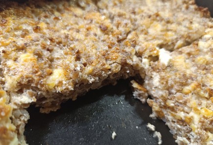 Фото шага рецепта Запеканка творожногречневая 190848 шаг 13  