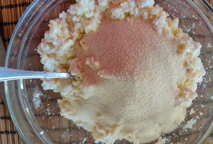 Фото шага рецепта Творожноманный пирог 174953 шаг 4  