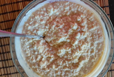 Фото шага рецепта Творожноманный пирог 174953 шаг 8  