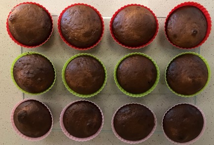 Фото шага рецепта Творожные кексы с корицей и имбирем 189195 шаг 10  