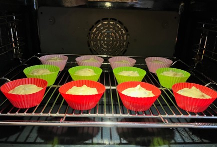 Фото шага рецепта Творожные кексы с корицей и имбирем 189195 шаг 9  