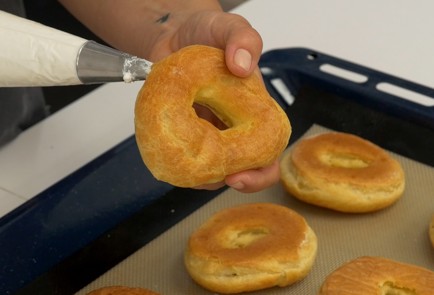 Фото шага рецепта Творожные кольца 136986 шаг 10  