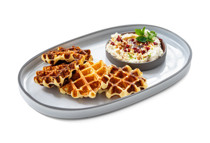 Фото шага рецепта Творожные вафли с протеином 189846 шаг 10  