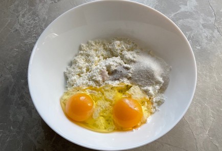 Фото шага рецепта Творожные вафли 174127 шаг 3  