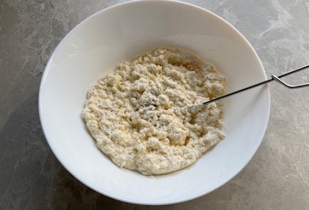 Фото шага рецепта Творожные вафли 174127 шаг 4  