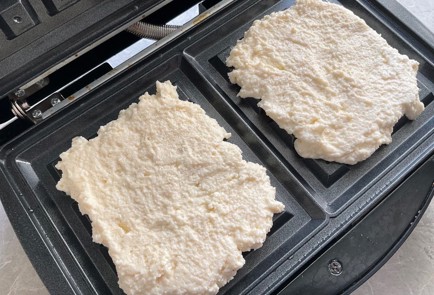 Фото шага рецепта Творожные вафли 174127 шаг 8  