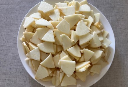 Фото шага рецепта Творожный бисквит с орехами 186469 шаг 5  