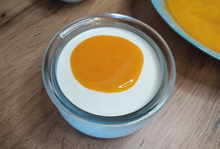 Фото шага рецепта Творожный десерт с облепихой 188830 шаг 10  