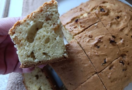 Фото шага рецепта Творожный кекс с изюмом 190658 шаг 19  