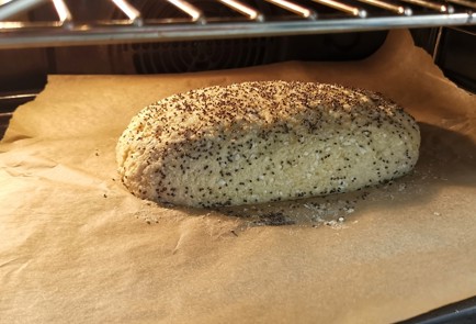 Фото шага рецепта Творожный кетохлеб 174733 шаг 9  