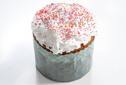 Фото шага рецепта Творожный кулич без дрожжей 176178 шаг 12  