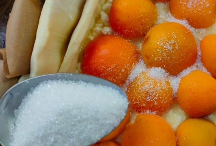 Фото шага рецепта Творожный пирог с абрикосами 189875 шаг 14  