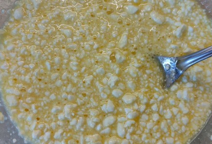 Фото шага рецепта Творожный пирог с абрикосами 189875 шаг 6  