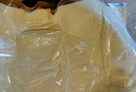 Фото шага рецепта Творожный пирог с абрикосами 189875 шаг 8  