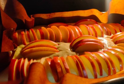 Фото шага рецепта Творожный пирог с яблоками 191295 шаг 13