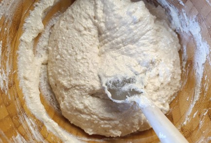 Фото шага рецепта Творожный пирог со сливами 190642 шаг 12  