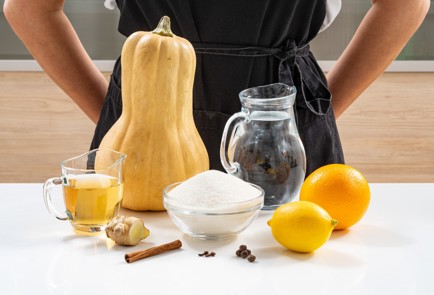 Фото шага рецепта Тыква с апельсином 187576 шаг 1  