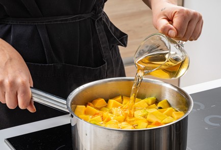 Фото шага рецепта Тыква с апельсином 187576 шаг 6  