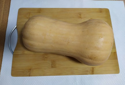 Фото шага рецепта Тыква в духовке с сахаром и корицей 190343 шаг 1  