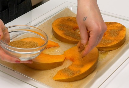 Фото шага рецепта Тыква в духовке 140878 шаг 5  