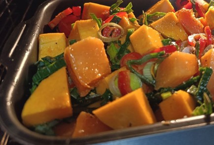 Фото шага рецепта Тыква в духовке 191047 шаг 14  