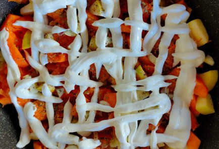 Фото шага рецепта Запеченная тыква с инжиром и яблоком 174550 шаг 8  