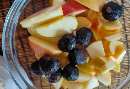 Фото шага рецепта Тыква запеченная с яблоками и творогом 174793 шаг 8  