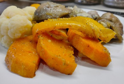 Фото шага рецепта Тыква запеченная со сладким перцем и луком 175892 шаг 17  