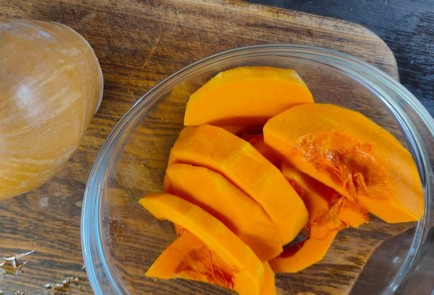 Фото шага рецепта Тыква запеченная со сладким перцем и луком 175892 шаг 6  