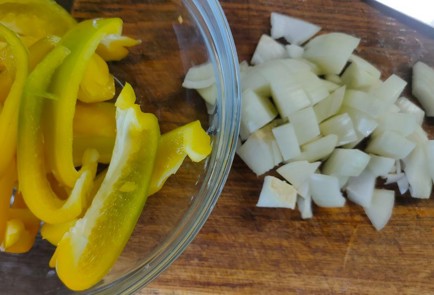 Фото шага рецепта Тыква запеченная со сладким перцем и луком 175892 шаг 8  