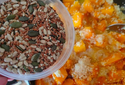 Фото шага рецепта Тыква жаренная с кускусом 176176 шаг 16