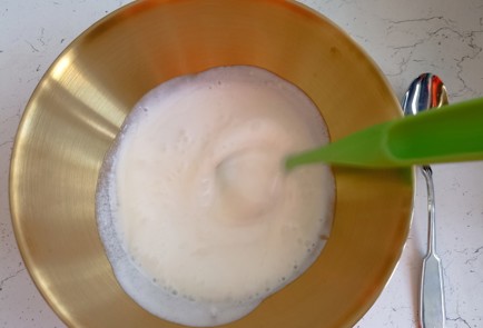 Фото шага рецепта Тыквеннобанановые блины с куркумой 191356 шаг 6  