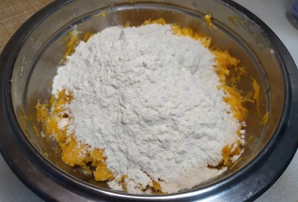 Фото шага рецепта Тыквенное печенье 190453 шаг 3  