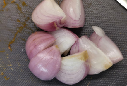 Фото шага рецепта Тыквенный суп с бальзамическим кремом 151779 шаг 2  