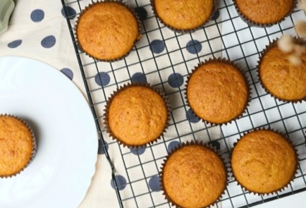 Фото шага рецепта Тыквенные маффины 190567 шаг 5  