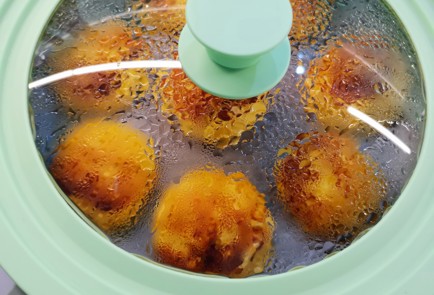 Фото шага рецепта Тыквенные оладьи 191447 шаг 10  