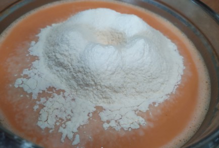 Фото шага рецепта Тыквенные панкейки 189085 шаг 6  