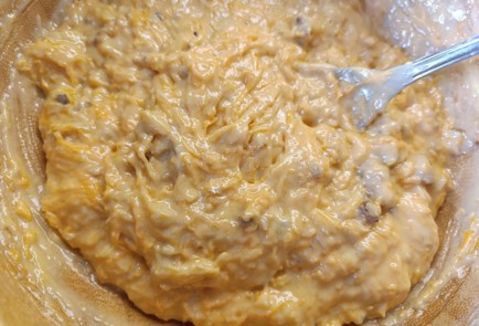 Фото шага рецепта Тыквенный кекс с орехами 190693 шаг 15  