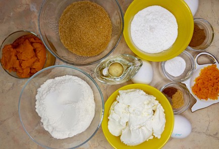 Фото шага рецепта Тыквенный рулет 187657 шаг 1  