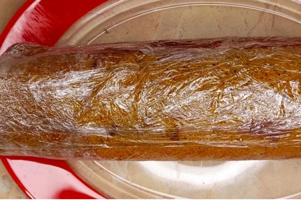 Фото шага рецепта Тыквенный рулет 187657 шаг 13  