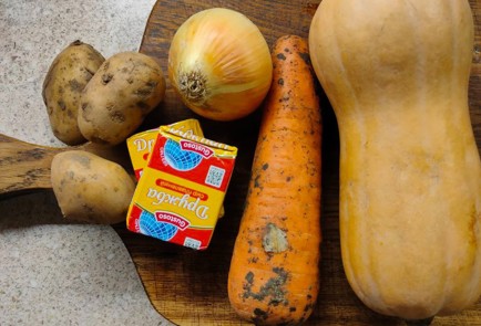 Фото шага рецепта Тыквенный суппюре 191131 шаг 1  