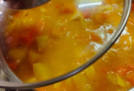 Фото шага рецепта Тыквенный суппюре 191131 шаг 18  