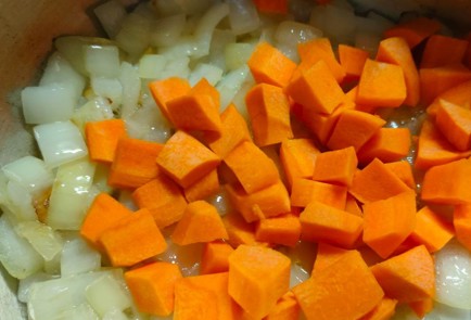 Фото шага рецепта Тыквенный суппюре 191131 шаг 7  