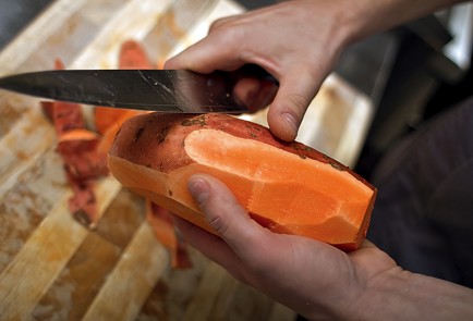 Фото шага рецепта Тыквенный суп с имбирем 29617 шаг 1  