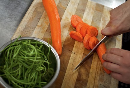 Фото шага рецепта Тыквенный суп с имбирем 29617 шаг 2  