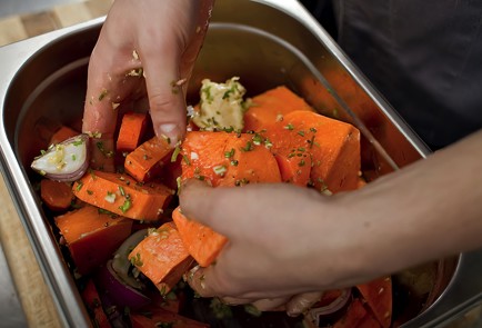 Фото шага рецепта Тыквенный суп с имбирем 29617 шаг 3  