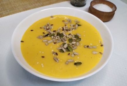 Фото шага рецепта Тыквенный суп 190485 шаг 12  