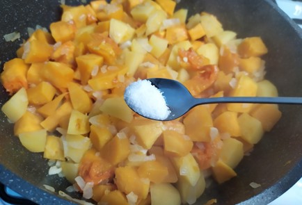 Фото шага рецепта Тыквенный суп 190485 шаг 6  