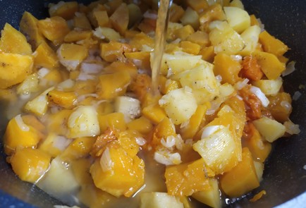 Фото шага рецепта Тыквенный суп 190485 шаг 9  